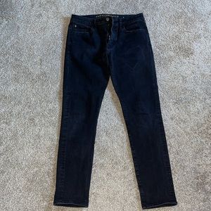 American Eagle Mens Black Slim Fit Jeans